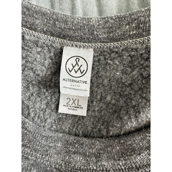 Allen Stone American Privilege Eye Chart Graphic Crewneck Sweatshirt 2XL - Picture 3 of 4